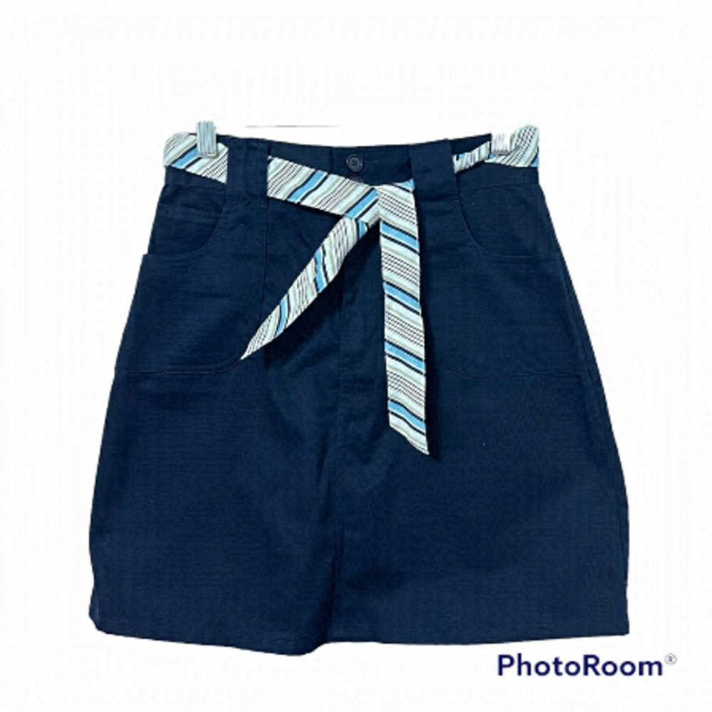 US POLO ASSN Navy Mini Skirt Girls Size 12 / Women XS
